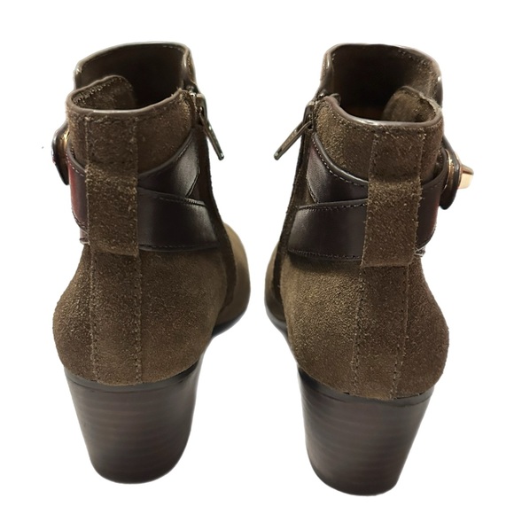 COACH Women’s Patricia Suede Leather Ankle Booties in the Size 6 - Picture 8 of 10